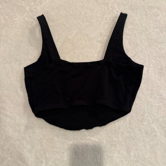 Wild Fable Black and Tan Crop Tops Set of 2 Juniors Size XXS - Picture 13 of 13